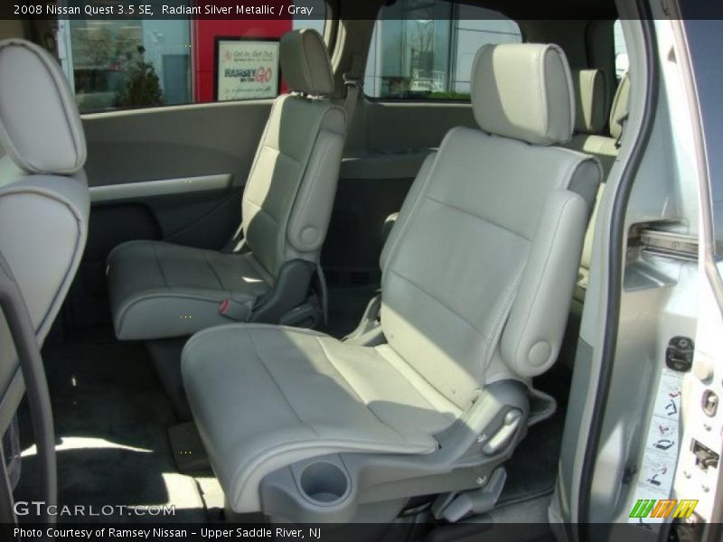 Radiant Silver Metallic / Gray 2008 Nissan Quest 3.5 SE