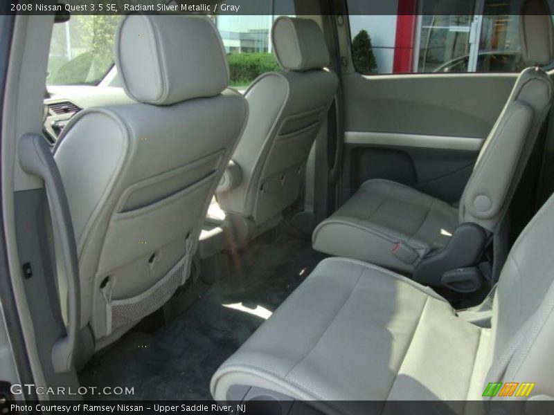 Radiant Silver Metallic / Gray 2008 Nissan Quest 3.5 SE