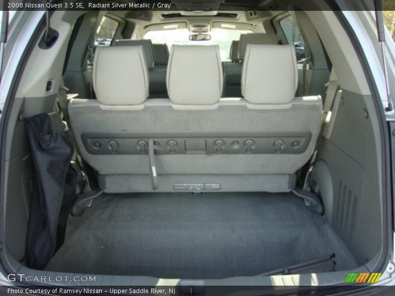 Radiant Silver Metallic / Gray 2008 Nissan Quest 3.5 SE