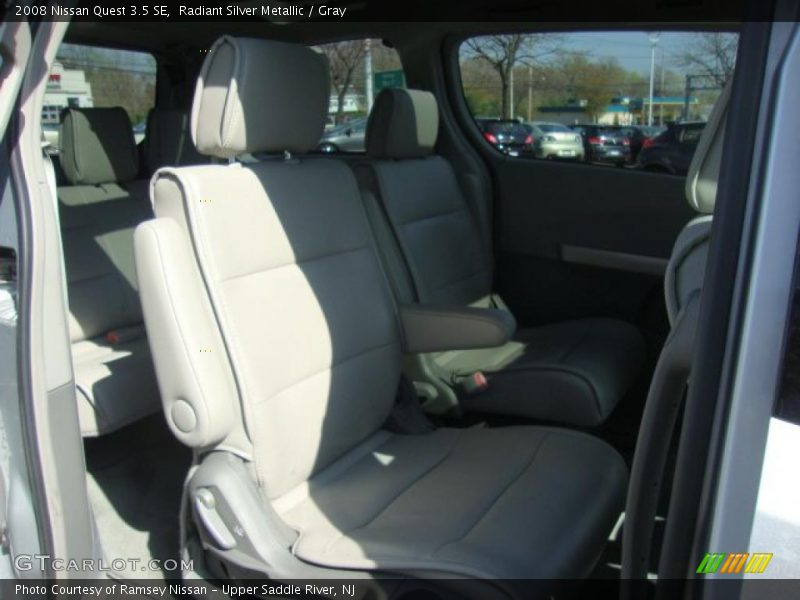 Radiant Silver Metallic / Gray 2008 Nissan Quest 3.5 SE