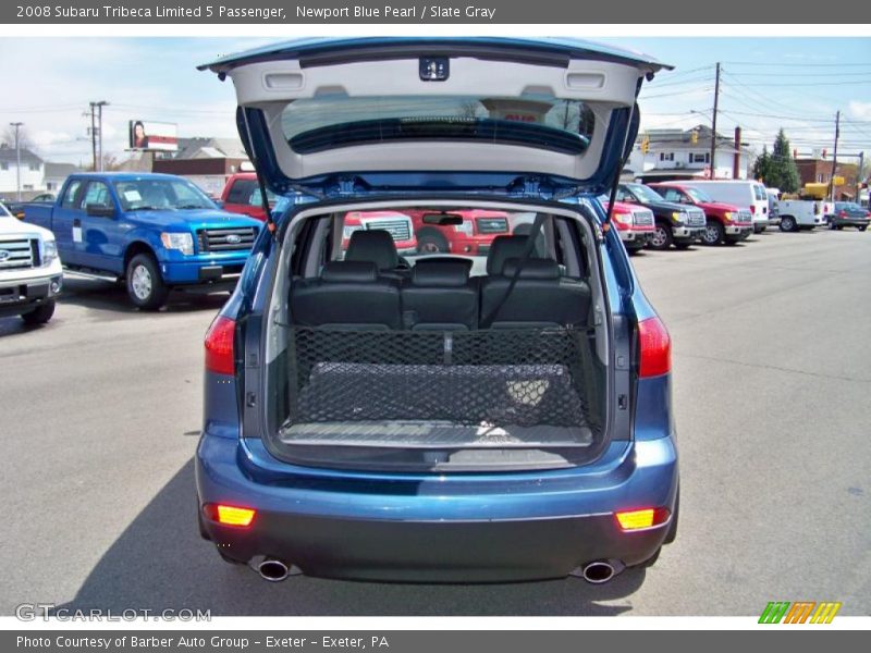 Newport Blue Pearl / Slate Gray 2008 Subaru Tribeca Limited 5 Passenger