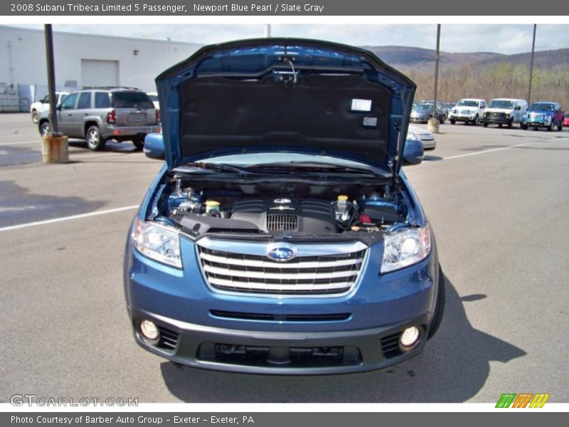 Newport Blue Pearl / Slate Gray 2008 Subaru Tribeca Limited 5 Passenger