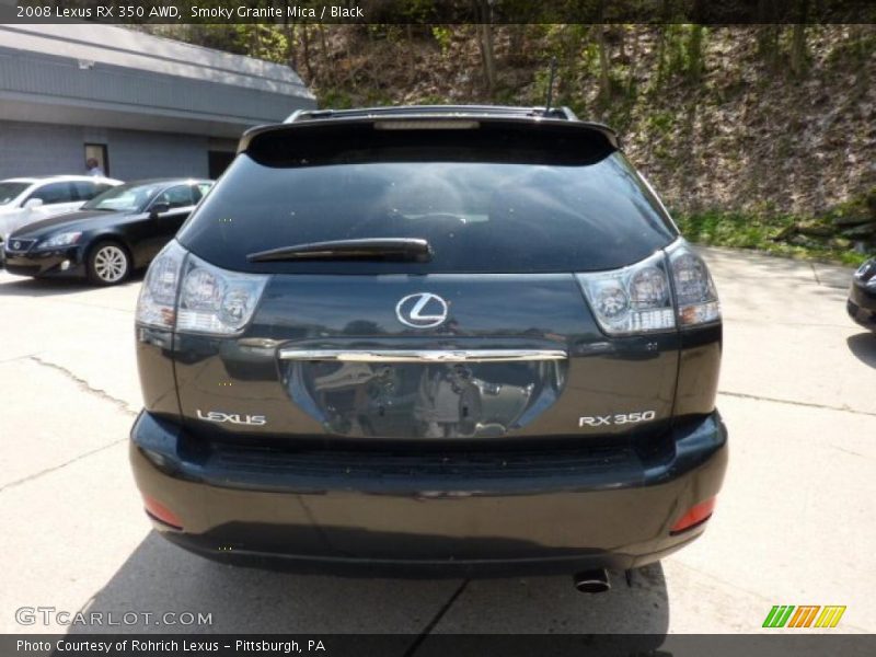 Smoky Granite Mica / Black 2008 Lexus RX 350 AWD