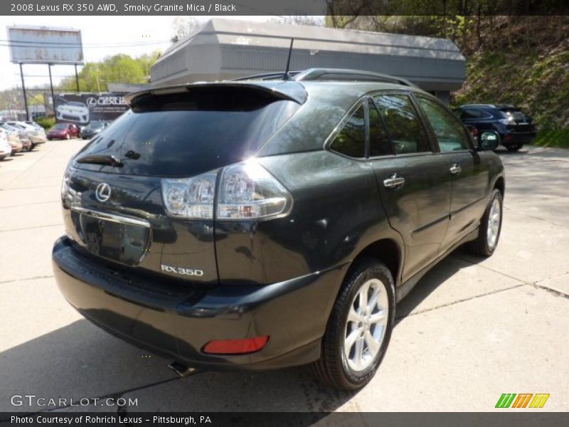 Smoky Granite Mica / Black 2008 Lexus RX 350 AWD