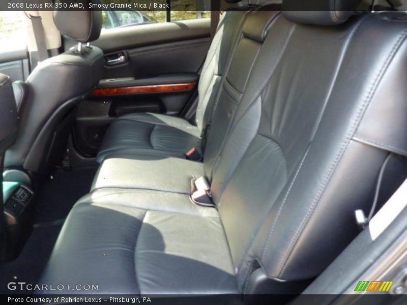 Smoky Granite Mica / Black 2008 Lexus RX 350 AWD