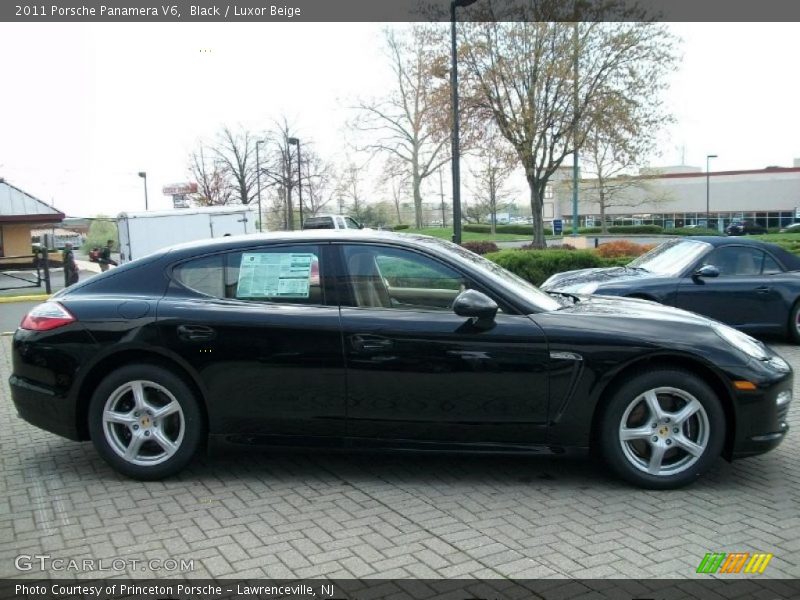 Black / Luxor Beige 2011 Porsche Panamera V6