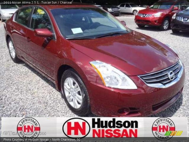 Tuscan Sun / Charcoal 2011 Nissan Altima 2.5 S