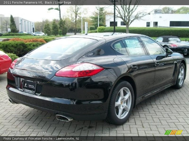 Black / Luxor Beige 2011 Porsche Panamera V6