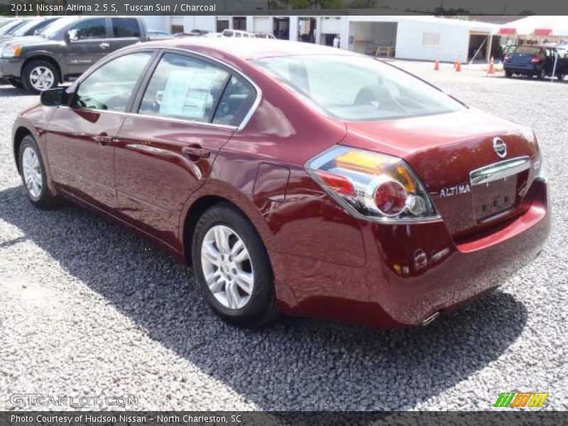 Tuscan Sun / Charcoal 2011 Nissan Altima 2.5 S