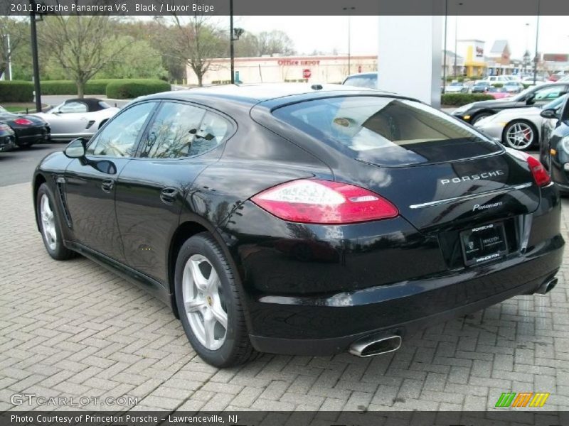 Black / Luxor Beige 2011 Porsche Panamera V6