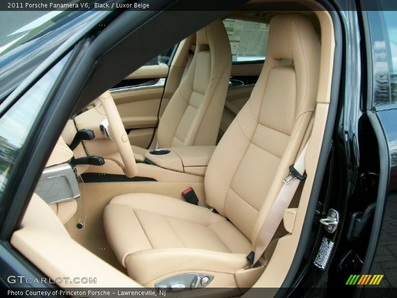 Black / Luxor Beige 2011 Porsche Panamera V6