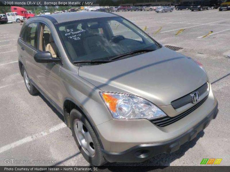 Borrego Beige Metallic / Ivory 2008 Honda CR-V LX