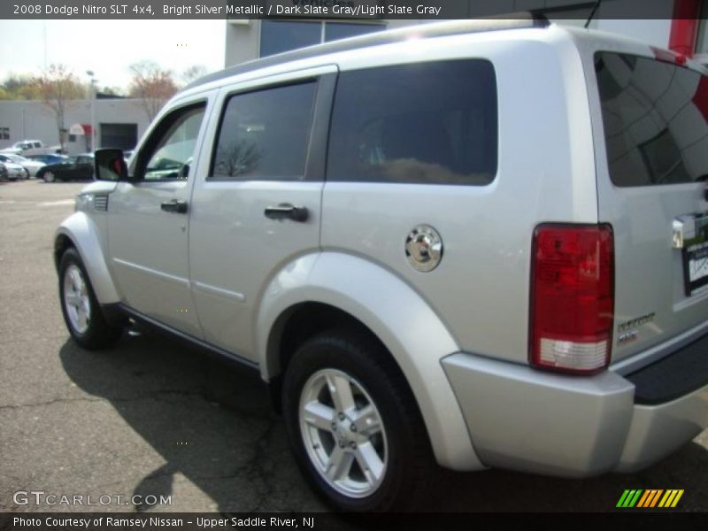 Bright Silver Metallic / Dark Slate Gray/Light Slate Gray 2008 Dodge Nitro SLT 4x4