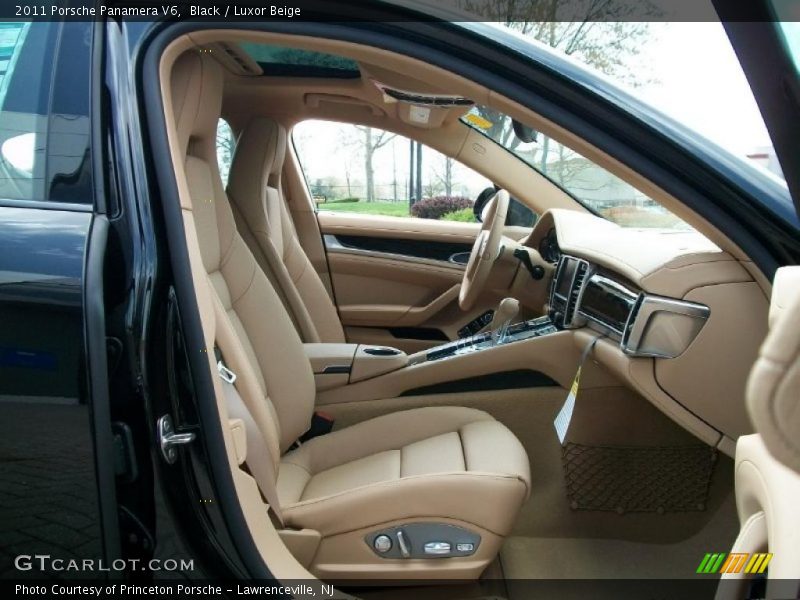 Black / Luxor Beige 2011 Porsche Panamera V6