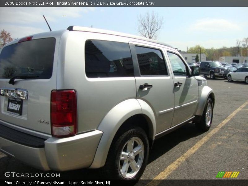 Bright Silver Metallic / Dark Slate Gray/Light Slate Gray 2008 Dodge Nitro SLT 4x4