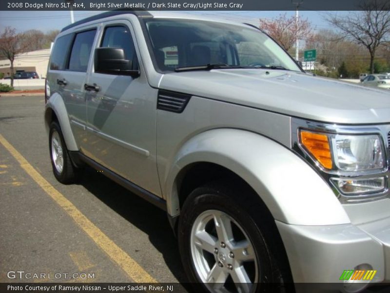 Bright Silver Metallic / Dark Slate Gray/Light Slate Gray 2008 Dodge Nitro SLT 4x4