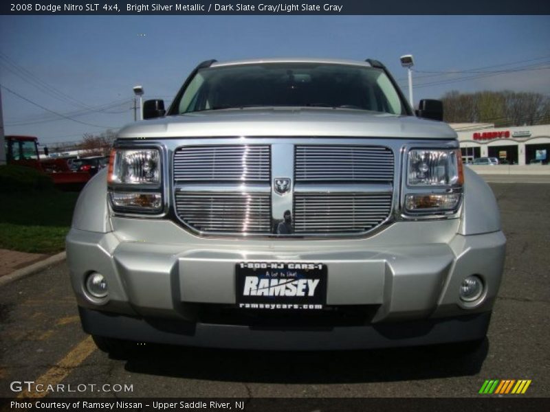 Bright Silver Metallic / Dark Slate Gray/Light Slate Gray 2008 Dodge Nitro SLT 4x4