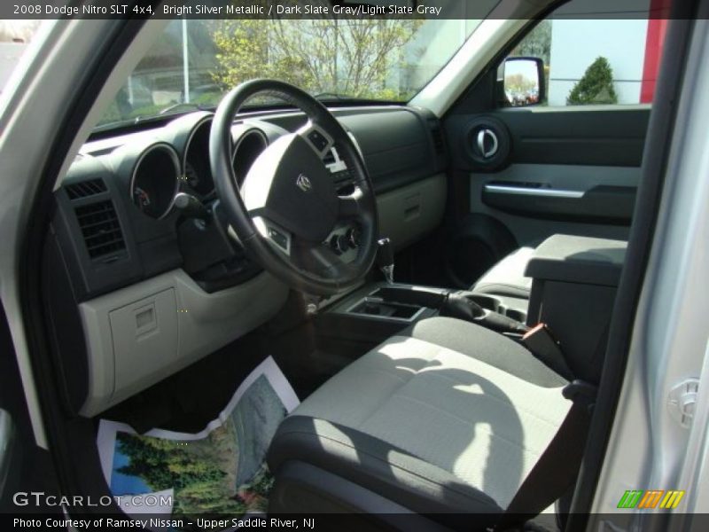 Bright Silver Metallic / Dark Slate Gray/Light Slate Gray 2008 Dodge Nitro SLT 4x4