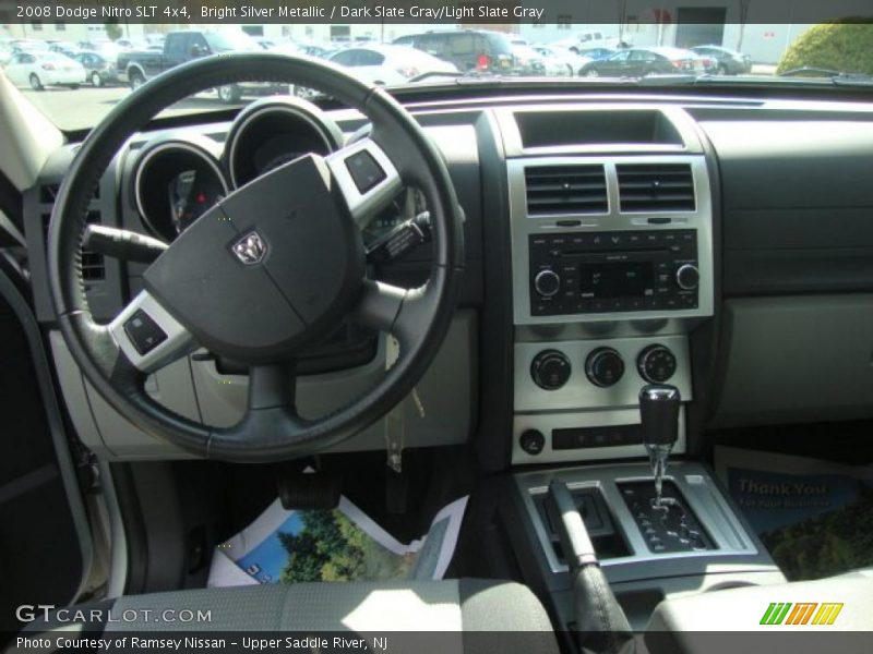 Bright Silver Metallic / Dark Slate Gray/Light Slate Gray 2008 Dodge Nitro SLT 4x4