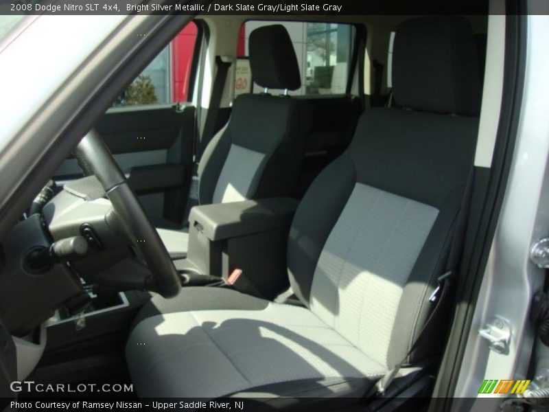 Bright Silver Metallic / Dark Slate Gray/Light Slate Gray 2008 Dodge Nitro SLT 4x4