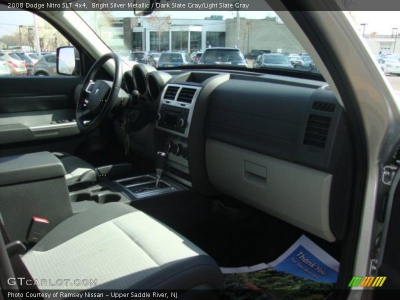 Bright Silver Metallic / Dark Slate Gray/Light Slate Gray 2008 Dodge Nitro SLT 4x4