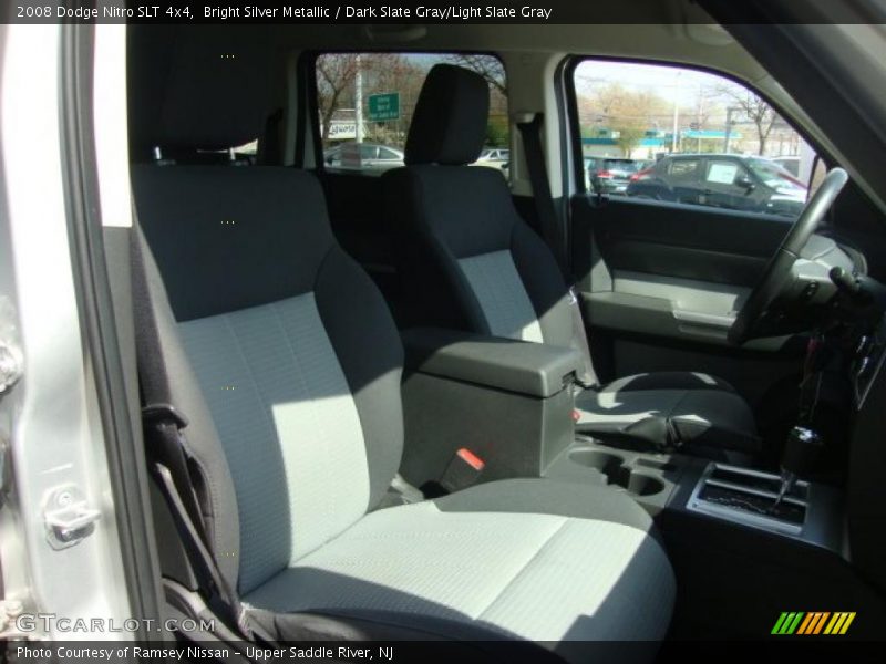 Bright Silver Metallic / Dark Slate Gray/Light Slate Gray 2008 Dodge Nitro SLT 4x4