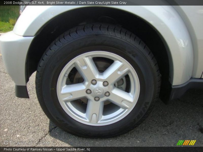 Bright Silver Metallic / Dark Slate Gray/Light Slate Gray 2008 Dodge Nitro SLT 4x4