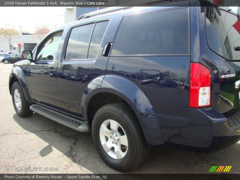 Majestic Blue / Cafe Latte 2008 Nissan Pathfinder S 4x4