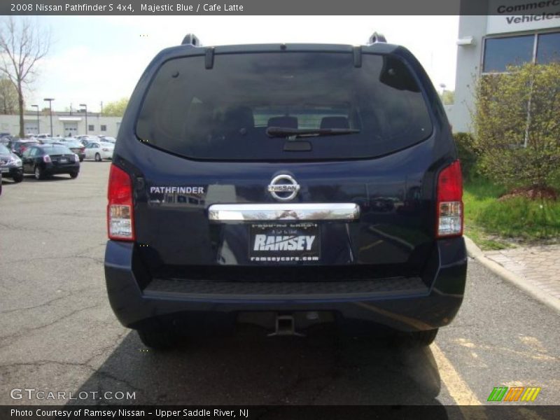 Majestic Blue / Cafe Latte 2008 Nissan Pathfinder S 4x4