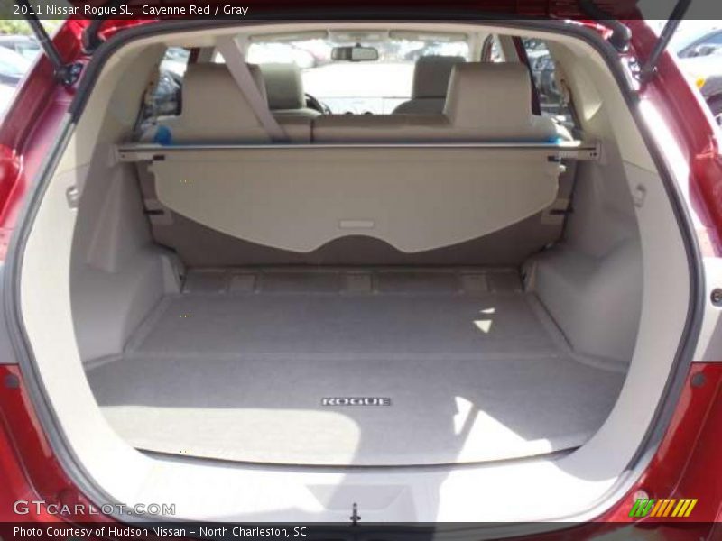 Cayenne Red / Gray 2011 Nissan Rogue SL