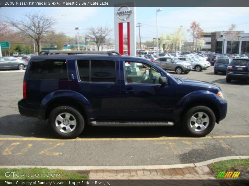 Majestic Blue / Cafe Latte 2008 Nissan Pathfinder S 4x4