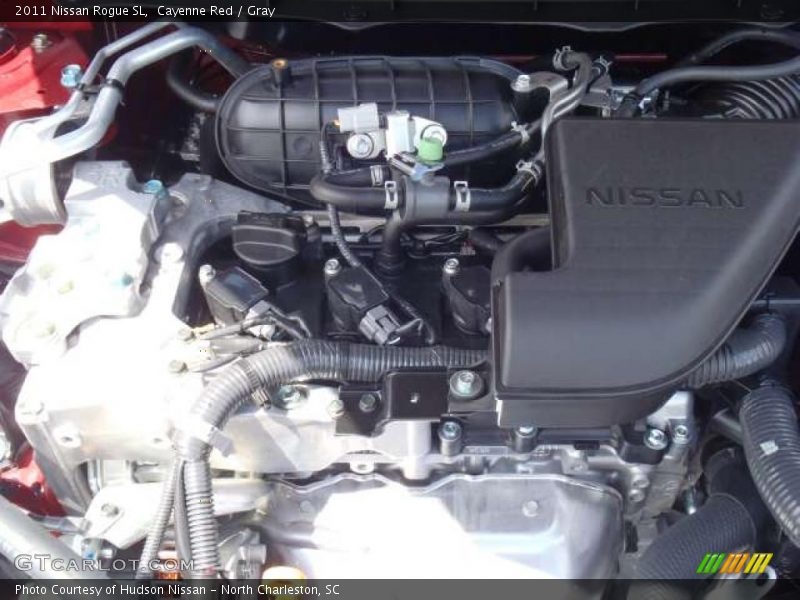 Cayenne Red / Gray 2011 Nissan Rogue SL
