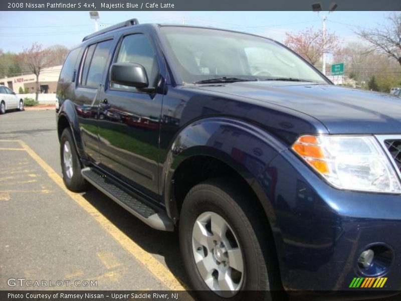 Majestic Blue / Cafe Latte 2008 Nissan Pathfinder S 4x4