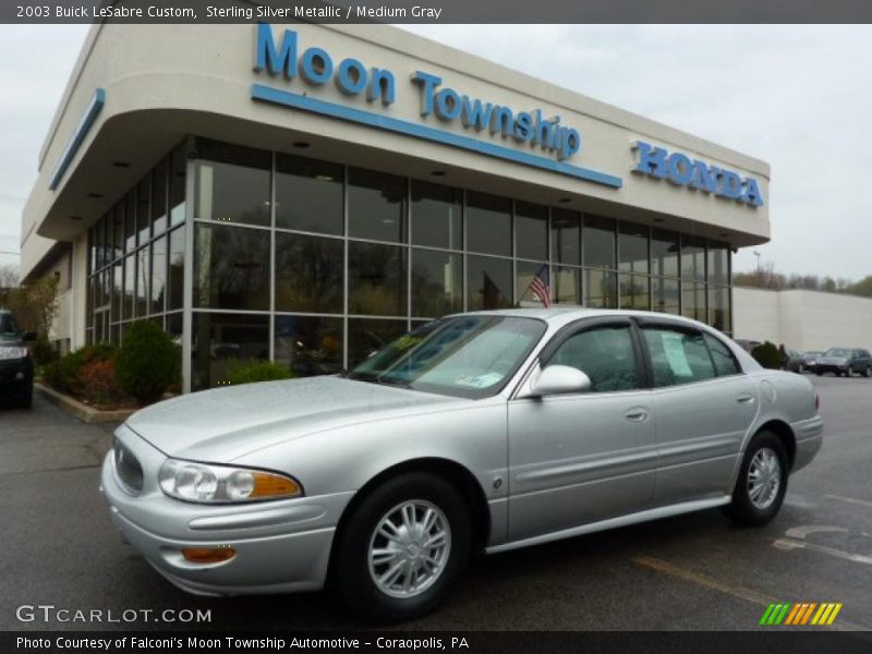 Sterling Silver Metallic / Medium Gray 2003 Buick LeSabre Custom