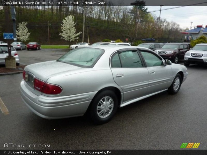 Sterling Silver Metallic / Medium Gray 2003 Buick LeSabre Custom