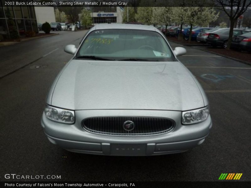 Sterling Silver Metallic / Medium Gray 2003 Buick LeSabre Custom