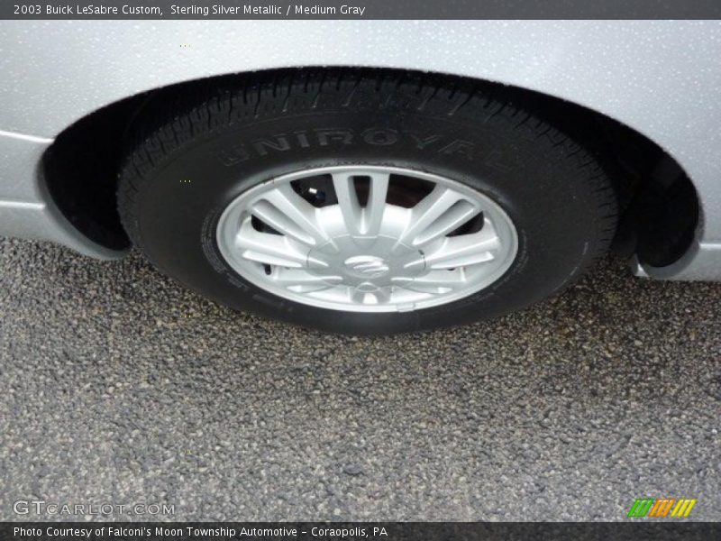 Sterling Silver Metallic / Medium Gray 2003 Buick LeSabre Custom