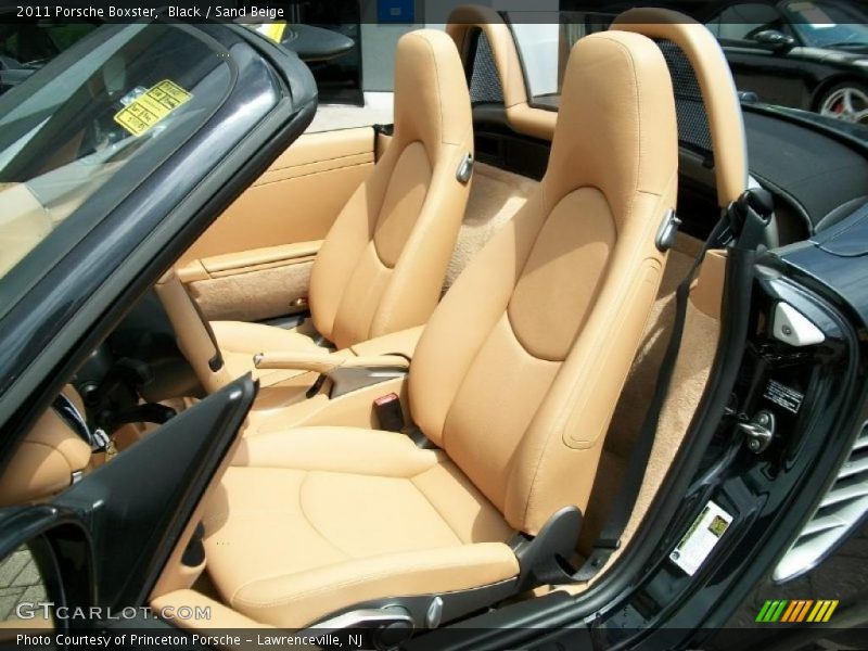 Black / Sand Beige 2011 Porsche Boxster