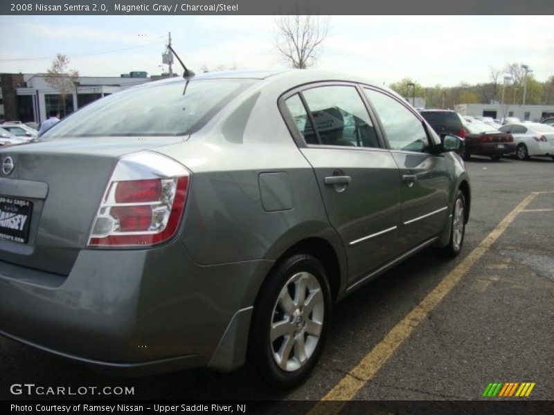 Magnetic Gray / Charcoal/Steel 2008 Nissan Sentra 2.0