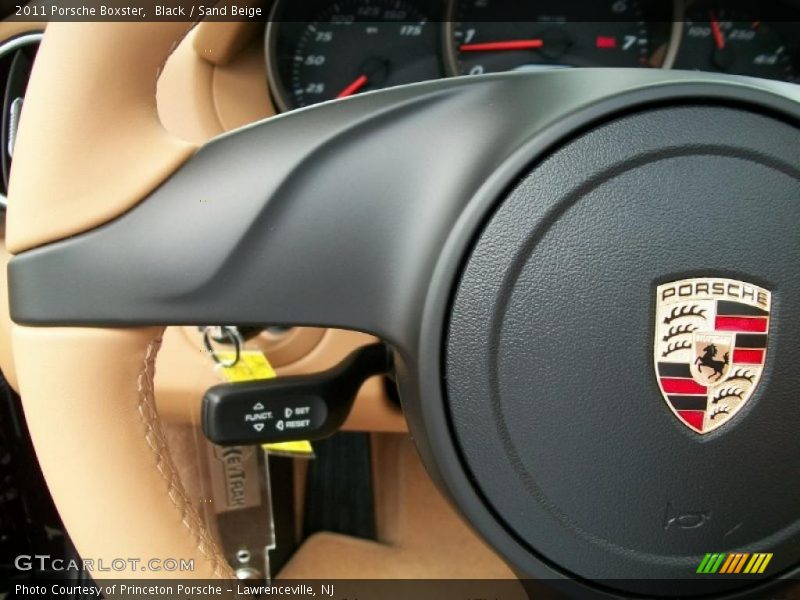 Black / Sand Beige 2011 Porsche Boxster