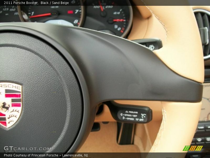 Black / Sand Beige 2011 Porsche Boxster