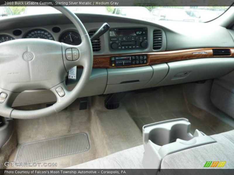 Sterling Silver Metallic / Medium Gray 2003 Buick LeSabre Custom