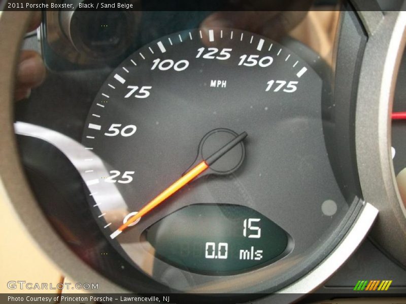 Black / Sand Beige 2011 Porsche Boxster