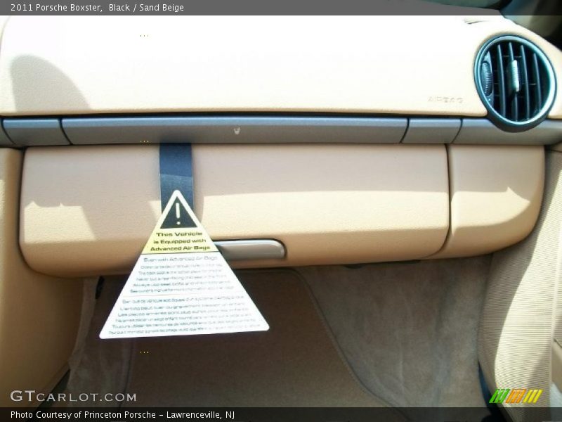 Black / Sand Beige 2011 Porsche Boxster
