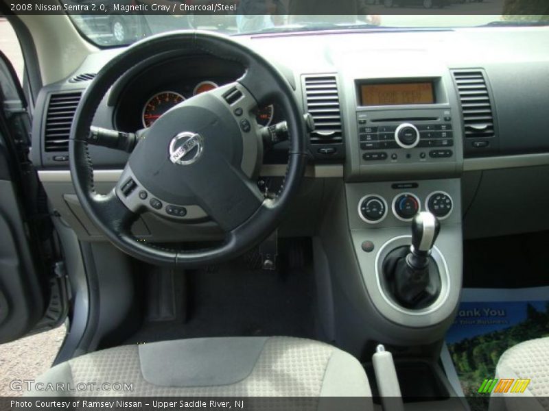 Dashboard of 2008 Sentra 2.0