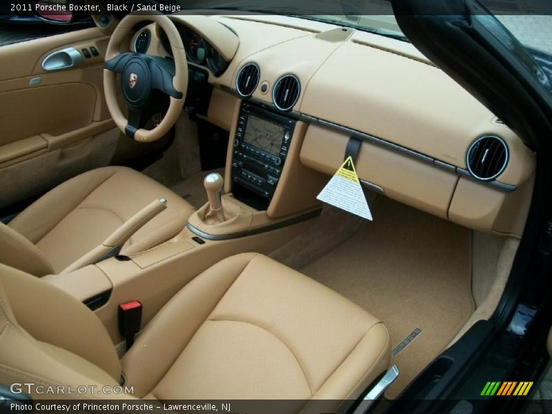  2011 Boxster  Sand Beige Interior