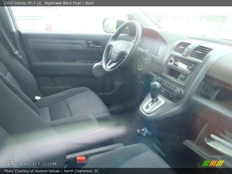 Nighthawk Black Pearl / Black 2007 Honda CR-V LX