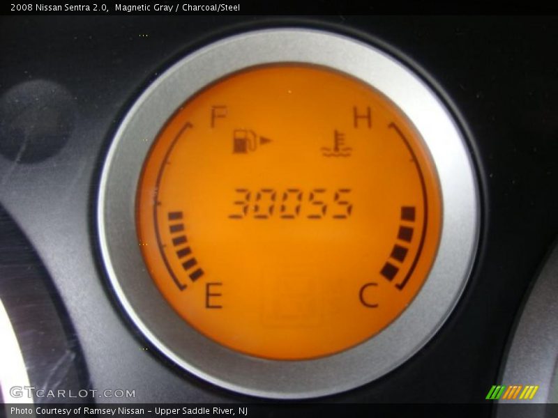 Magnetic Gray / Charcoal/Steel 2008 Nissan Sentra 2.0