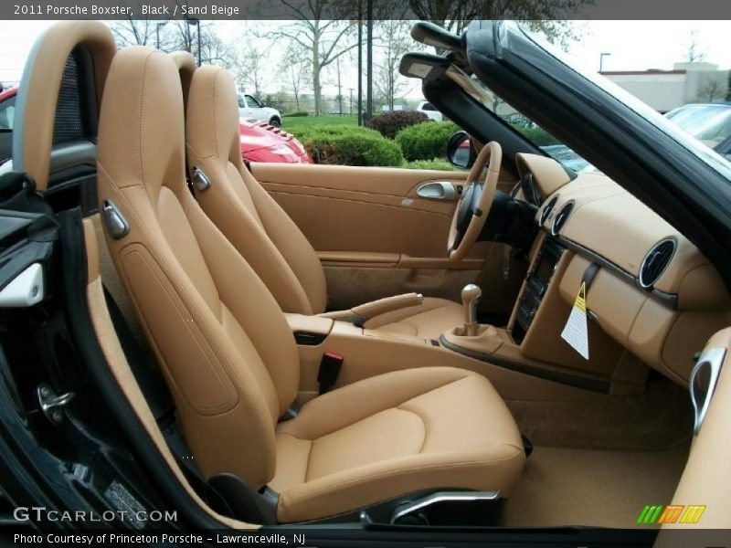 Black / Sand Beige 2011 Porsche Boxster