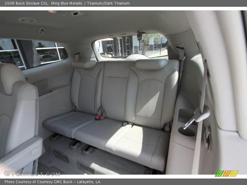 Ming Blue Metallic / Titanium/Dark Titanium 2008 Buick Enclave CXL